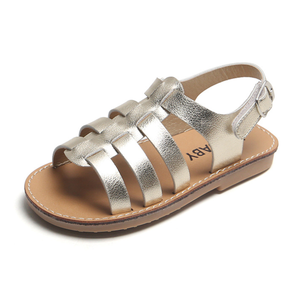 Zapatos para Niños Pequeños, Sandalias para Niñas, Sandalias Planas para Niñas Pequeñas, Sandalias con Trenzas para Niñas - Product Image 1