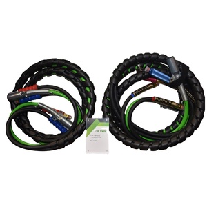 Approvisionnement d'usine en caoutchouc tressé 12 Pieds airpower ligne 3-en-1 câble ABS <span class=keywords><strong>kit</strong></span> avec <span class=keywords><strong>PICC</strong></span> d'assurance - Product Image 2
