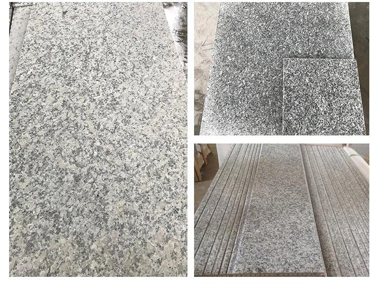 Factory Price Granite Cheapest China Manufacture ROSE GREY Polished Flamed Surface Flooring Tile