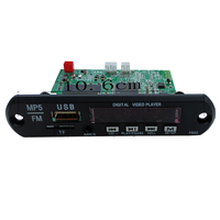 Carte de décodage vidéo MP4 haute définition 1080P, interface AV, décodeur RMVB/Ape, modules de pilote d'alimentation SD, 64 Go de RAM, 1 oz de cuivre PCBA