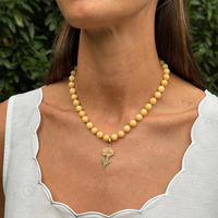 Colliers Gemnel en laiton avec pendentif fleur raquette de tennis pavé de zircons colorés, chaîne à maillons mixtes pour femmes, pour le quotidien, les fêtes et la mode