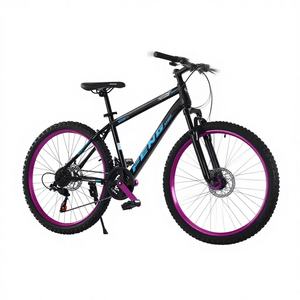 <span class=keywords><strong>Vélo</strong></span> de montagne avec roues de 24/26 pouces, <span class=keywords><strong>vélo</strong></span> de <span class=keywords><strong>route</strong></span> unisexe pour adultes, fourche en aluminium, freins à double disque, cadre en acier au carbone, <span class=keywords><strong>vélo</strong></span> pour étudiants - Product Image 1