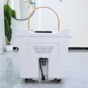 El más nuevo japonés Head Spa Basin Hair Washing Massage Portable Shampoo Sink Machine SPA Head Circulación de agua y vaporizador - Product Image 5