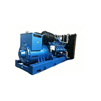 Générateur diesel Weichai 450KW 562.5KVA à refroidissement par eau, robuste, monophasé ou triphasé disponible, démarrage automatique