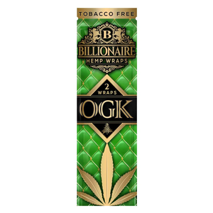 Billionaire Wraps - Organic Wraps, Tobacco Free - (Banana CRM, 25 Packs)<b>Smoking</b> Accessories lighters <b>smoking</b> accessories - Product Image 2