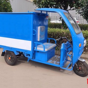 Triciclo Eléctrico Personalizado de 48V 60V con Cabina, Vehículo de Transporte Eléctrico - Product Image 3
