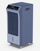 Refroidisseur d'Air 3-en-1 Contrôle de Refroidissement et d'Humidité, Mini Refroidisseur d'Air avec Réservoir d'Eau et Corps en Plastique