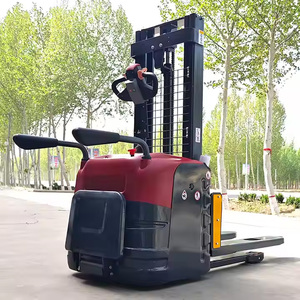 Chất lượng cao 2 tấn Stacker container Pallet xe tải CE chứng nhận của nhãn hiệu xe nâng Pin Pallet Stacker thích hợp cho kho - Product Image 2