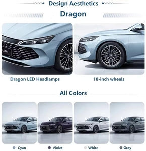 Voiture d'occasion BYD Qin L 2024 DM-i 120 km, véhicule hybride DMI EV, conduite à gauche, véhicule à énergie nouvelle, haute qualité - Product Image 4