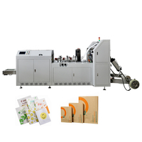 Machine de formage de sacs en papier kraft à alimentation par rouleaux haute vitesse OR-JD350B, machine à fabriquer des sacs en papier alimentaire à fond en V pointu, machine à fabriquer des sacs à pain