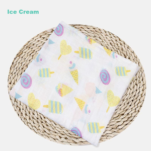 Doux écologique 70% bambou 30% coton bébé swaddle wrap couverture ensemble - Product Image 4