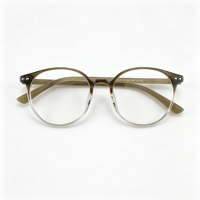 HB-1308 Montura de Gafas Ópticas Clásicas TR90, Ligeras, Unisex