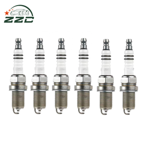 Bougie d'allumage FR7DC+ d'origine authentique 6962 BKR6E Allemagne Double Iridium Haute Qualité Compatible 0242235666 Bujia - Product Image 6