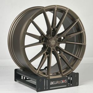 Jantes Forgées Bku 5x112 de 19, 20 et 21 Pouces pour <span class=keywords><strong>Audi</strong></span> RS4 RS6 S4 <span class=keywords><strong>B8</strong></span> B9 <span class=keywords><strong>A4</strong></span> A6 Allroad Avant Wagon – Jantes Alliage Noires Personnalisées - Product Image 6