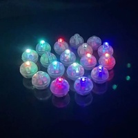 Bunte Mini Runde LED-Blitzballonlichter Mehrfarbige Laternen Leuchtkugel Leuchtlampe Geburtstag Hochzeit Weihnachten Party Dekoration
