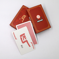 Cartes à jouer personnalisées avec logo, design personnalisé, jeu de poker en gros, carte de poker publicitaire personnalisée pour jeux de table