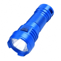 Lampe torche LED rechargeable de poche 120 lumens avec batterie 14500, étanche IP44 pour les aventures en plein air