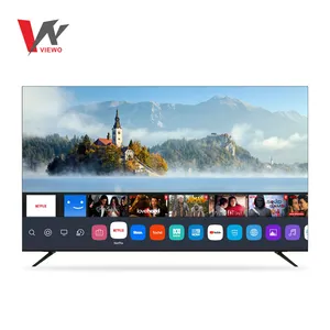 Manufacturer Supplier Smart Tv Television Metal Frameless F1 65 Inch Smart Tv Television