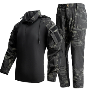 Chine Xinxing Chemise de grenouille de 3e génération pour hommes-Haut d'entraînement camouflage tactique à manches longues en mélange de poly-coton durable - Product Image 3