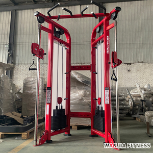 Appareil de musculation professionnel à poulies réglables doubles pour entraînements de force intégrale en salle de sport - Product Image 5
