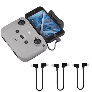 Kampx RC-N1/N2/N3 TPE RC pengendali jarak jauh tipe-c kabel Transfer Data Line untuk DJI Mavic <span class=keywords><strong>3</strong></span>/Air 2S/Air 2, Mini 2/<span class=keywords><strong>3</strong></span>/<span class=keywords><strong>3</strong></span> Pro/4 Pro - Product Image 1