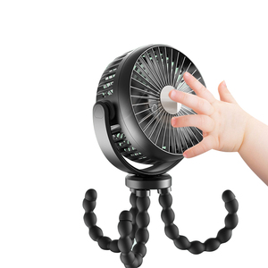 Ventilateur Octopus rechargeable avec trépieds flexibles Ventilateur USB portable landau avec batterie externe - Product Image 4