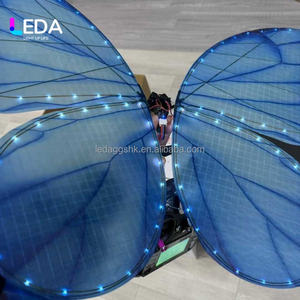 Décoration de mariage LEDA, lumière LED, papillon bionique, papillon volant télécommandé pour la décoration d'événements et de mariages - Product Image 5