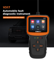 Lector de Códigos OBD2 V317 Más Vendido en 2026, Nueva Pantalla a Color, 8 Idiomas, Certificado CE, Actualización en Línea, Voltaje de Batería, Detección de Fallas del Vehículo
