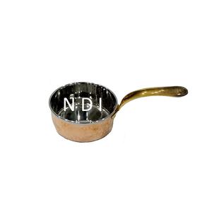 Metal Frying <b>Pan</b> Non Stick Copper Fry <b>Pan</b> For Home Daily Cooking Food Kitchenware Catering Item Cookware Frying <b>Pan</b> Usage Item - Product Image 3