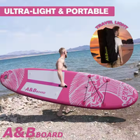 Planche à pagaie gonflable de voyage facile à transporter prix d'usine planche à pagaie gonflable Sup Logo personnalisé Sup pour cadeaux