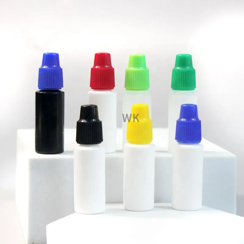 3ml LDPE plastik sıkmak boş sıvı damlalık şişeler flakon