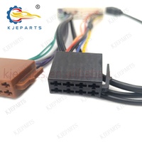 Adaptateur de câblage ISO 8 broches mâle vers 73 broches femelle avec câble de charge USB pour Hyundai IX25 35 Audio