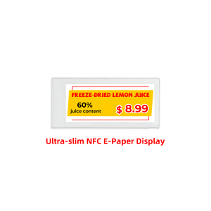 ป้ายราคาอิเล็กทรอนิกส์ NFC Ultra-Slim, ป้ายชั้นวางสินค้าอิเล็กทรอนิกส์, โซลูชัน ESL สำหรับร้านค้าอัจฉริยะ อัปเดตผ่านสมาร์ทโฟนได้ทุกที่ทุกเวลา - Product Image 2