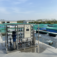 Système de filtration par osmose inverse industriel 10 TPH en acier inoxydable 304, certifié ISO9001 CE, pour l'alimentation en eau des chaudières de l'industrie textile, compatible avec les systèmes de contrôle PLC