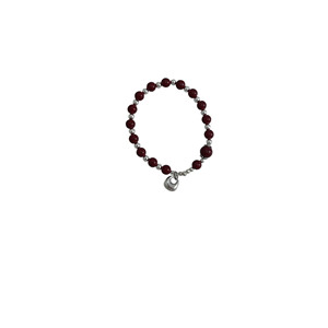 S925 Sterling Silver Lucky Bag Beaded <b>Bracelet</b> 36 <b>Beads</b> Lock Charm Everyday Wear Jewelry - Product Image 5