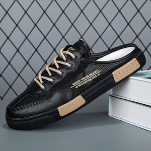 Summer style breathable mesh upper slip-on ankle <b>boot</b> for boys suitable for casual outerwear Teenage boys' casual shoes - Product Image 2