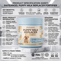Yavru Köpek Süt Yerine Geçen Toz 100g DHA ARA Güçlendirici Bağışıklık Desteği Kolay Sindirim Temel Vitaminler Özel Etiket