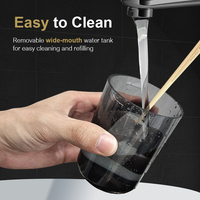 Marque privée irrigateur buccal électrique à jet d'eau personnalisé 4 modes de nettoyage enlever le réservoir d'eau dispositif de nettoyage des dents de soins bucco-dentaires