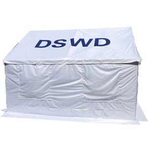 Tenda Medica DSWD per Soccorso in Caso di Calamità - Doppio Strato in Oxford, Montaggio Rapido per Tutte le Stagioni |   Antivento Impermeabile Isolato |   Personalizzabile - Product Image 3