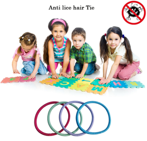 Bracelet <span class=keywords><strong>anti</strong></span>-<span class=keywords><strong>poux</strong></span> solide et élastique pour filles, vente chaude, non toxique, avec des huiles essentielles végétales, bandeau coloré - Product Image 4