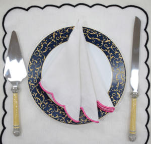 Serviettes en lin rustiques de luxe accessoires de réglage de table lavables faits à la main élégants pour toutes les saisons cadeaux - Product Image 2