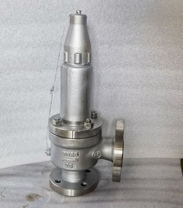 Soupape de sécurité réglable A48W-16P pour chaudière industrielle chimique, en acier inoxydable 304, à bride - Product Image 5