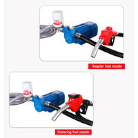 Bomba de Transferencia de Gasolina de Hierro Fundido de Alta Calidad, Motor de CC/CA a Prueba de Explosiones, Baja Presión, 5 HP, Alto Caudal, 10-70 L/min, Cable de 10 m