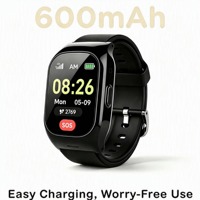 Montre connectée senior 4G GPS OEM, appel d'urgence SOS, détection de chute, moniteur de santé, bracelet intelligent, étanche IP67, montre pour personnes âgées