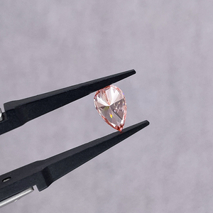 แหวนเพชรพลอยสีชมพู Starsgem 1 กะรัต 1.5 กะรัต 2 กะรัต ทรงลูกแพร์ สีชมพูสดใส ได้รับการรับรองจาก IGI เพชรเพาะเลี้ยงในห้องปฏิบัติการ - Product Image 4