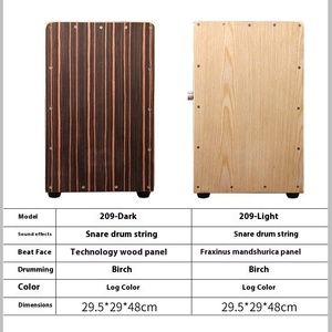 Tambour à main en bois pour adulte débutant pour <span class=keywords><strong>musique</strong></span> assis carte Macro tambour grève <span class=keywords><strong>cajon</strong></span> avec carte tambour Macro - Product Image 4