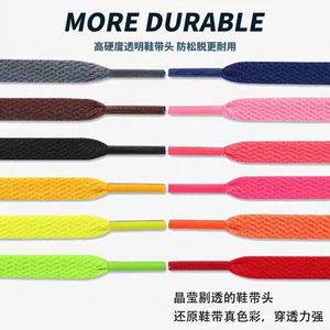Cordones de Zapatos Planos de Alta Calidad Personalizables de 8mm de Ancho, 50-200cm de Largo, 57 Colores, Cordones Casuales de Poliéster - Product Image 2