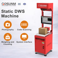 Nuova Macchina GOSUNM GSWLJ-DT010 per Dimensionamento e Pesatura di Pacchi, Bilancia Statica con Schermo Touch, Funzione di Smistamento e Scansione