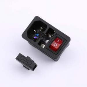 RT-C14B-D3+RT-S01-2BR Rocker Switch Through hole Component (THT) Switch 51mm 31mm Concave Bend Without - Product Image 1