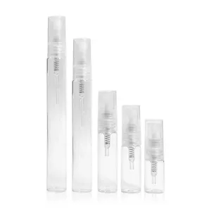 Meilleure vente 2ml 3ml 5ml 10ml en stock avec couvercle en plastique et en aluminium bouteille de parfum de haute qualité